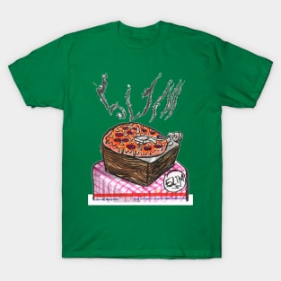 5L1M-LP Pizza on USPS228 T-Shirt